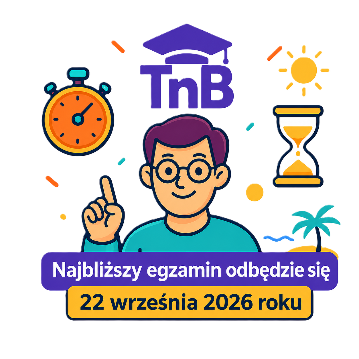 Ilustracja egzaminu brokerskiego