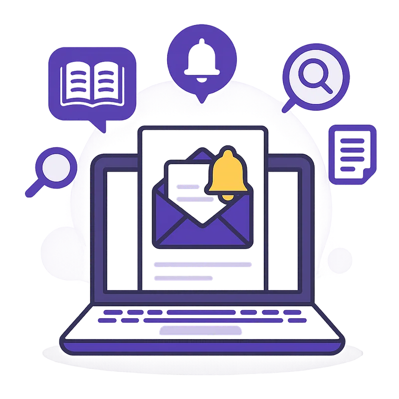 Ilustracja newslettera